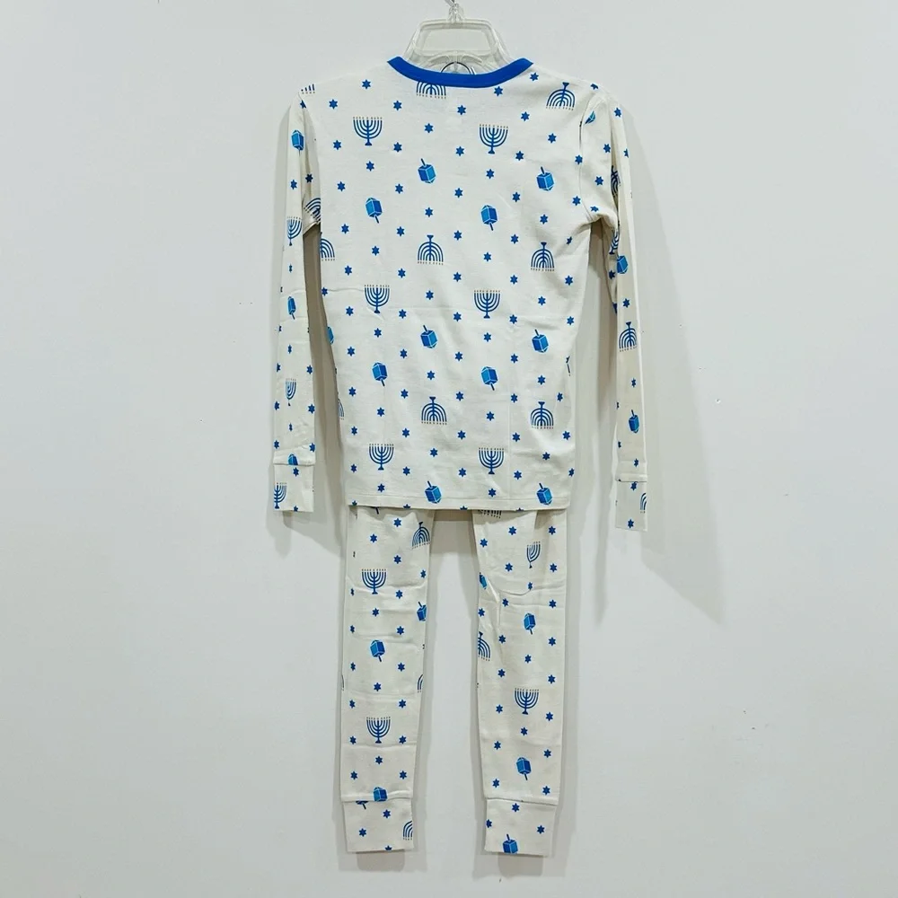 NWT GAP  Toddler Organic Cotton 2pc Hanukkah Pajama PJ Set - Size‎ 14 Years